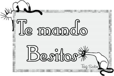 Enviar Besos en internet Postal
