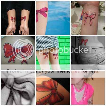 bow tattoo. Bow Tattoo List