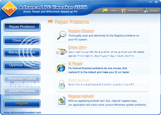 Advanced PC Tweaker 2008 3.5 Advanced PC Tweaker 2008 3.5